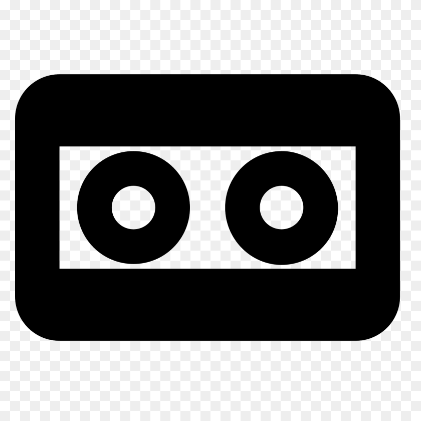 1600x1600 Tape Drive Icon - Vhs Tape Clipart