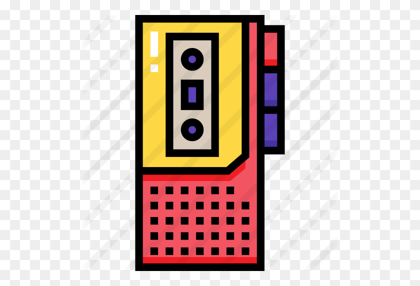 512x512 Tape Recorder - Tape Recorder Clipart