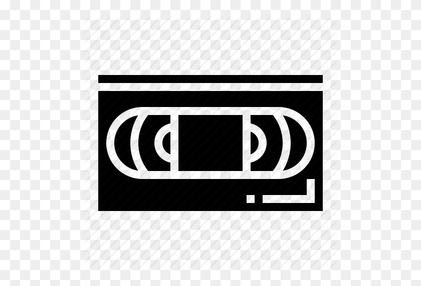 512x512 Tape, Vhs, Video, Videotape Icon - Vhs Tape PNG