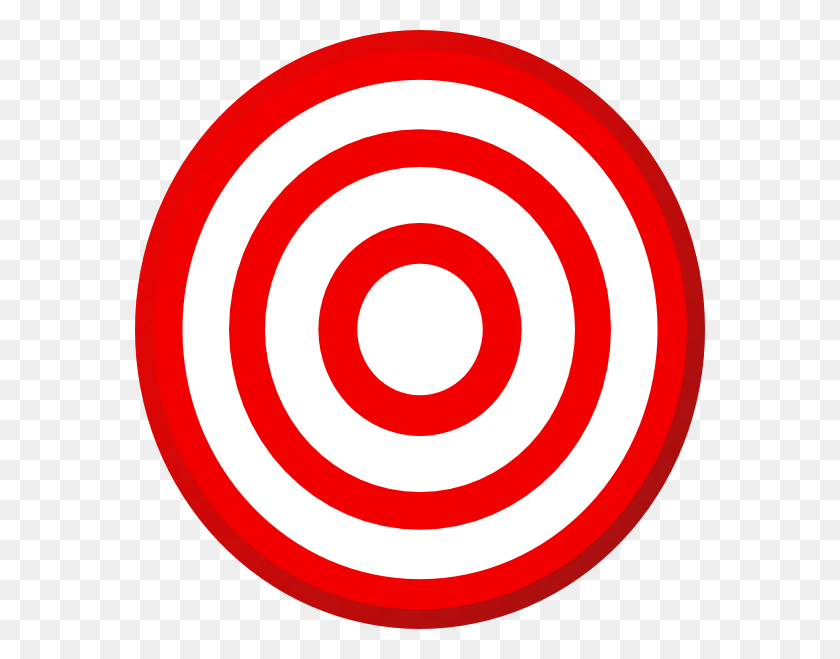 570x599 Target Clip Art At Clker Com Vector Clip Art Online Royalty Free - Archery Target Clipart