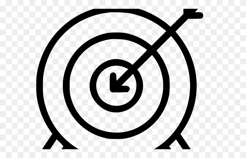 640x480 Target Clipart Olympic Archery - Target Clipart Black And White