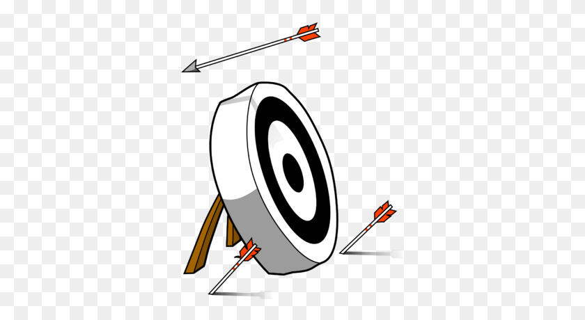 321x400 Target Cliparts - Archery Target Clipart