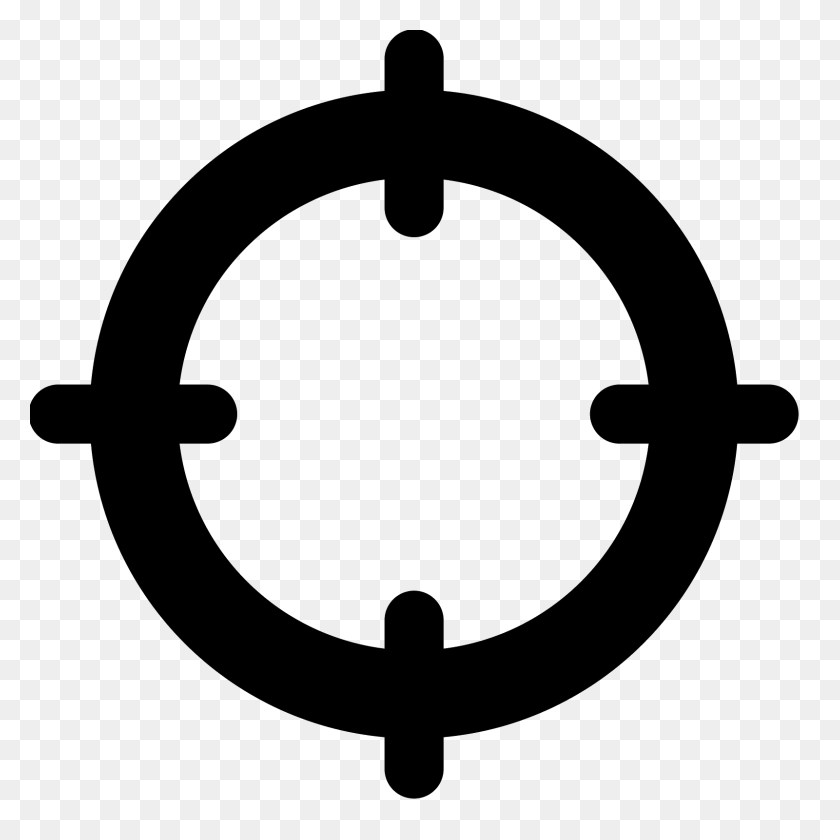 1600x1600 Target Icon - Sniper Scope PNG