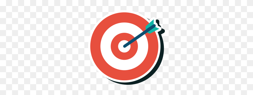 256x256 Target Icon Myiconfinder - Target Icon PNG