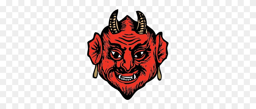 267x299 Tasmanian Devil Clip Art Demon Cartoon Clip Art Fantasy Phreek - Satan Clipart