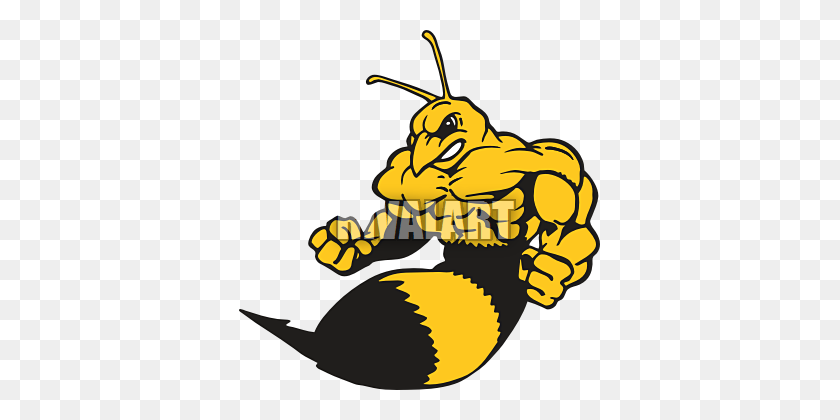 361x360 Tattoo Bee Clipart, Explore Pictures - Angry Bee Clipart