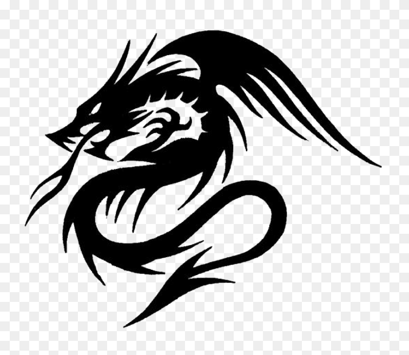 844x724 Tattoo Dragon Png - Dragon PNG