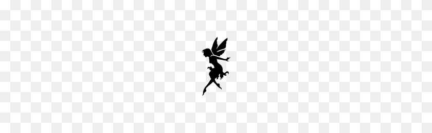 200x200 Tattoo Silhouette Png Flying Fairy Pictures - Fairy Silhouette PNG