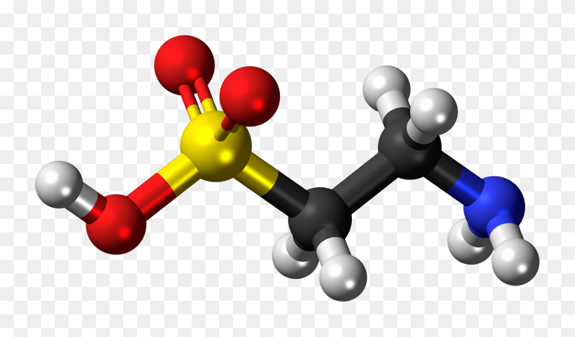 2000x1111 Шарик Молекулы Таурина - Молекула Png