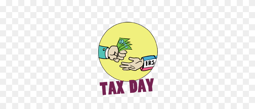 280x300 Tax Day Calendar, History, Tweets, Facts, Quotes Activities - Tax Day Clip Art