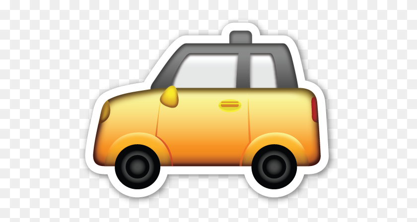 528x388 Taxi Emoticons Extras Emoji, Emoji Stickers - Taxi Clipart