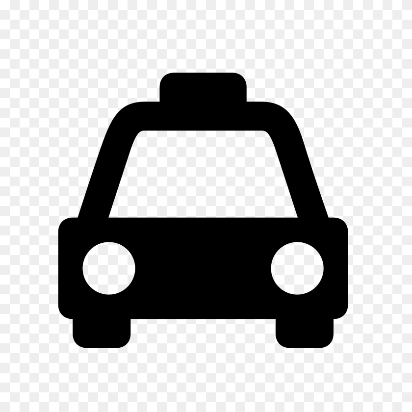 1600x1600 Taxi Icon - Headlights PNG