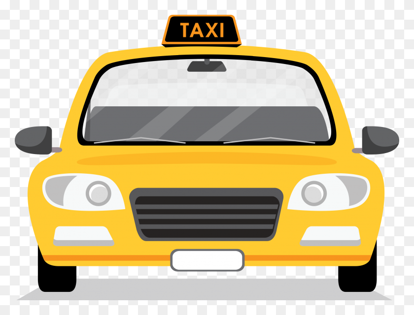2699x2008 Taxi Medical Transportation Company In Dallas, Or Squirrels - Taxi Cab Clipart
