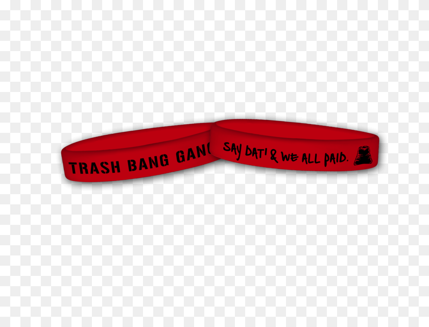750x580 Tbg Wristbands Starlito Trash Bag And Bag - Gucci Mane PNG