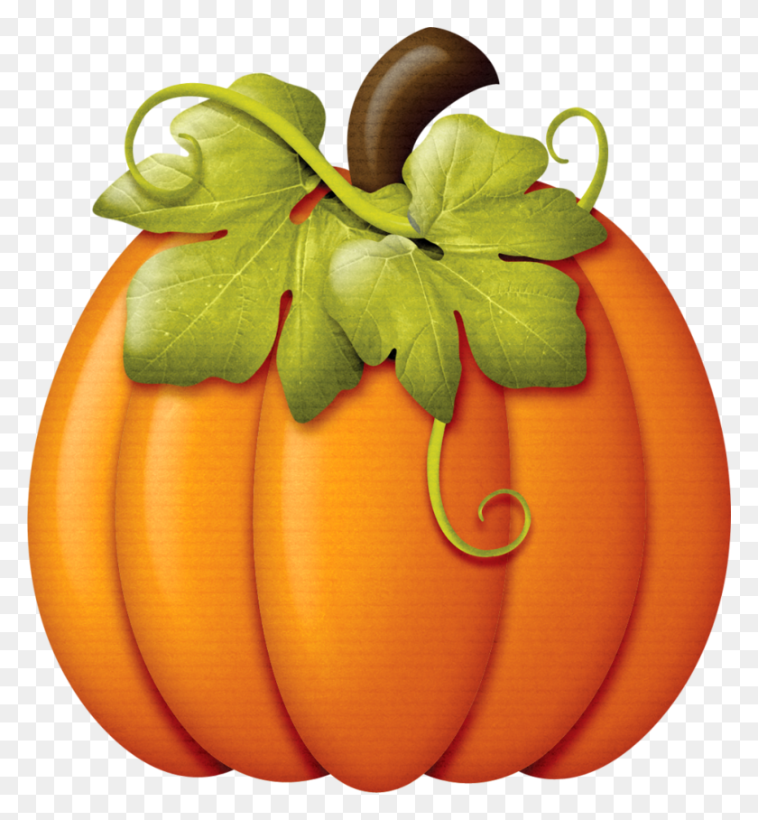 941x1024 Tborges Autumncolors Pumpkin - Тыква На Хэллоуин Клипарт