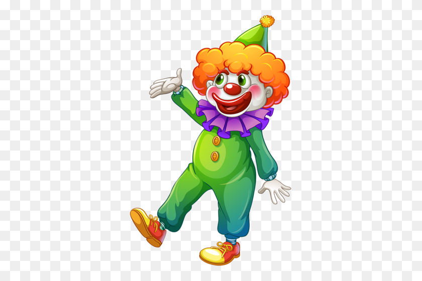 323x500 Tcirk Clipart Circus Clown, Clowning Around - Send Clipart