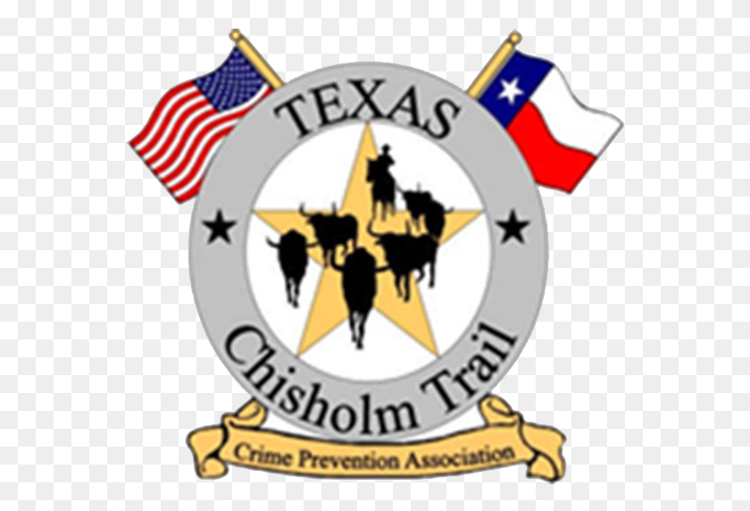 562x512 Tctcpa Logo Toolarge Texas Chisholm Trail Crime Prevention - Happy Columbus Day Clipart