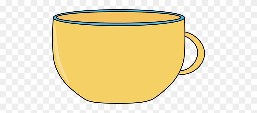 500x311 Tea Clipart Large Cup - Coffee Cup Clipart