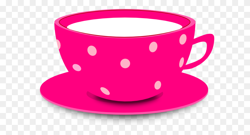 600x394 Чашка Чая Розовый Картинки - Чай ​​Клипарт