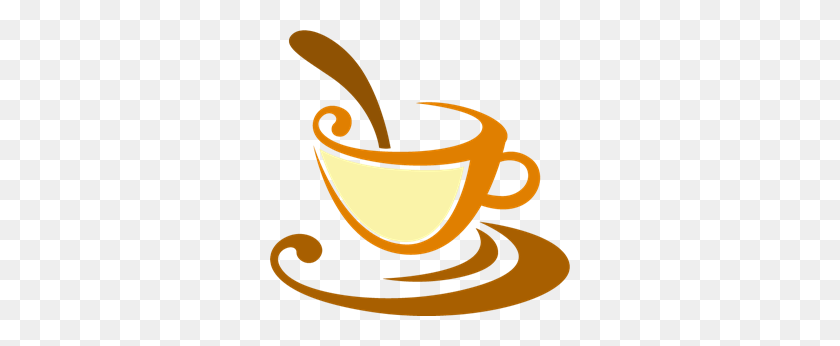 300x286 Чай Логотип Вектор Скачать Бесплатно - Чашка Кофе Вектор Png