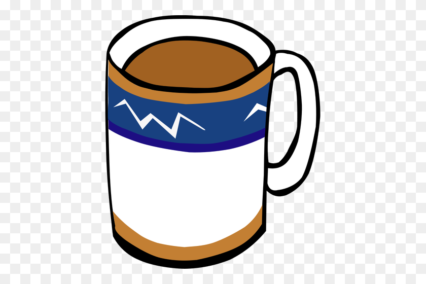 425x500 Tea Or Coffee Cup Vector - Coffee Cup Vector PNG