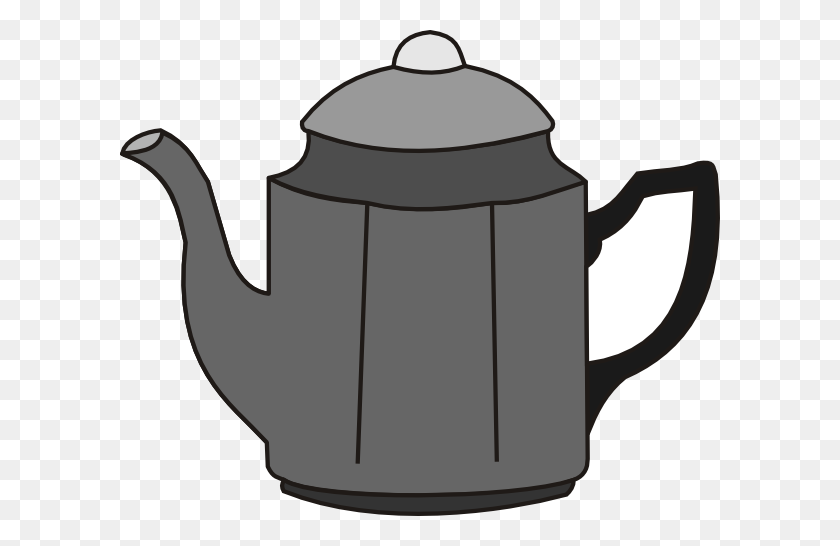 600x486 Tea Pot Clip Art - Coffee Pot Clipart