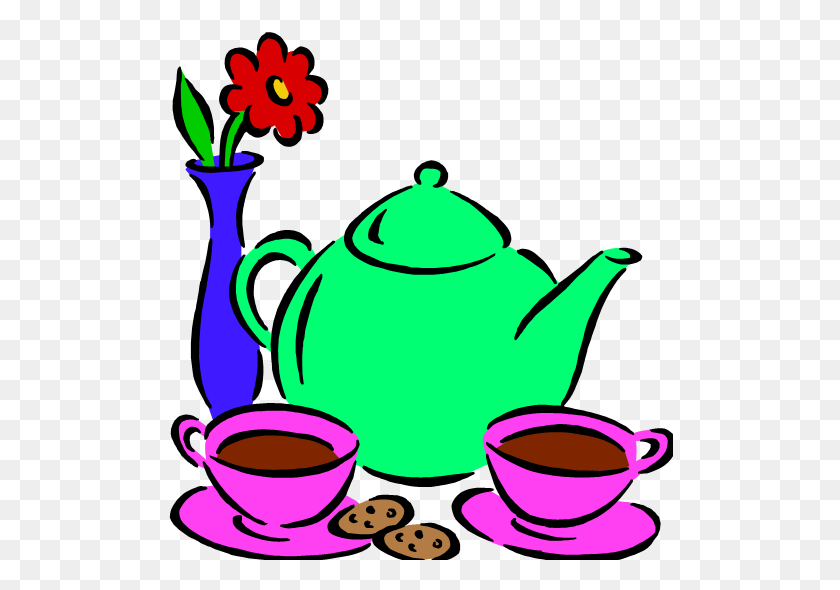 506x530 Imágenes Prediseñadas De La Hora Del Té - Clipart Voluntario Gratuito