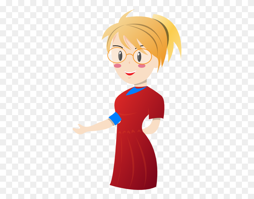 360x597 Maestra Clipart Png Clipart Images - Mujer Pensando Clipart