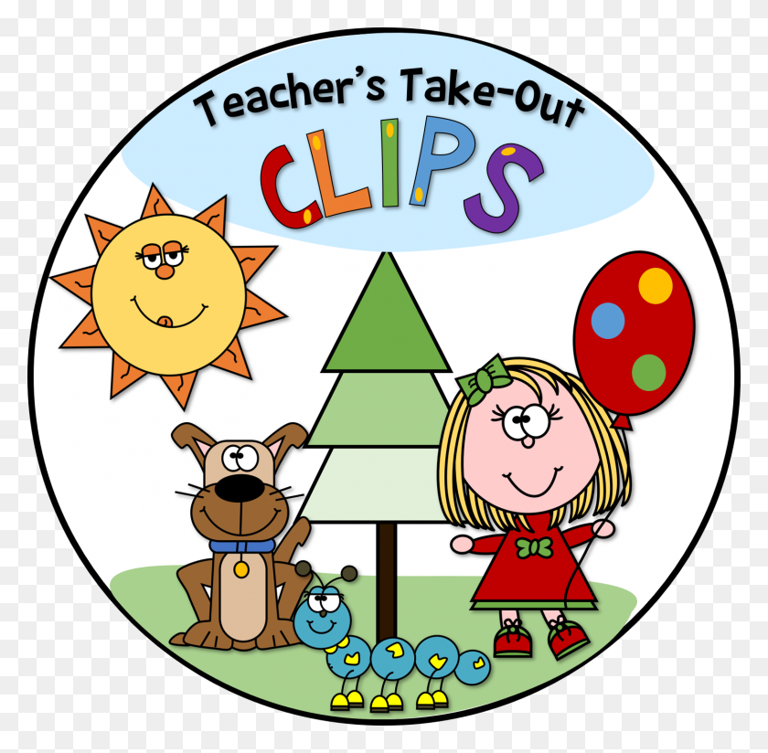 1490x1461 Teacher's Take Out Freebies - Look At Teacher Clipart