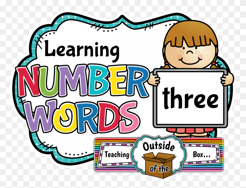 1130x847 Teaching Outside Of The Box Learning Number Words - Ready To Learn Clipart