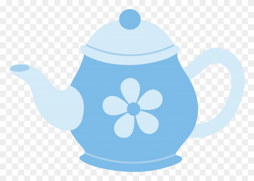 7108x4910 Teacup Clipart Flower - Teacup Clip Art