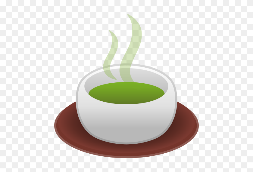 512x512 Teacup, Without, Handle Icon Free Of Noto Emoji Food Drink Icons - Coffee Emoji PNG