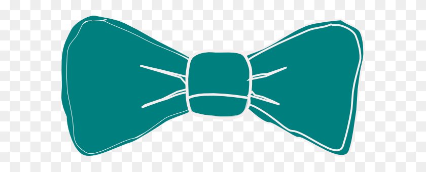 600x280 Teal Bowtie Clip Art - Policy Clipart