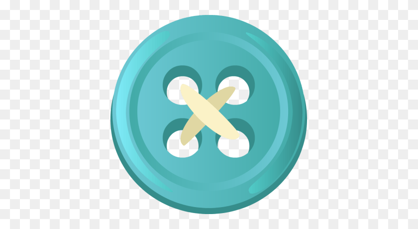 395x400 Teal Button Cliparts - Play Button Clipart