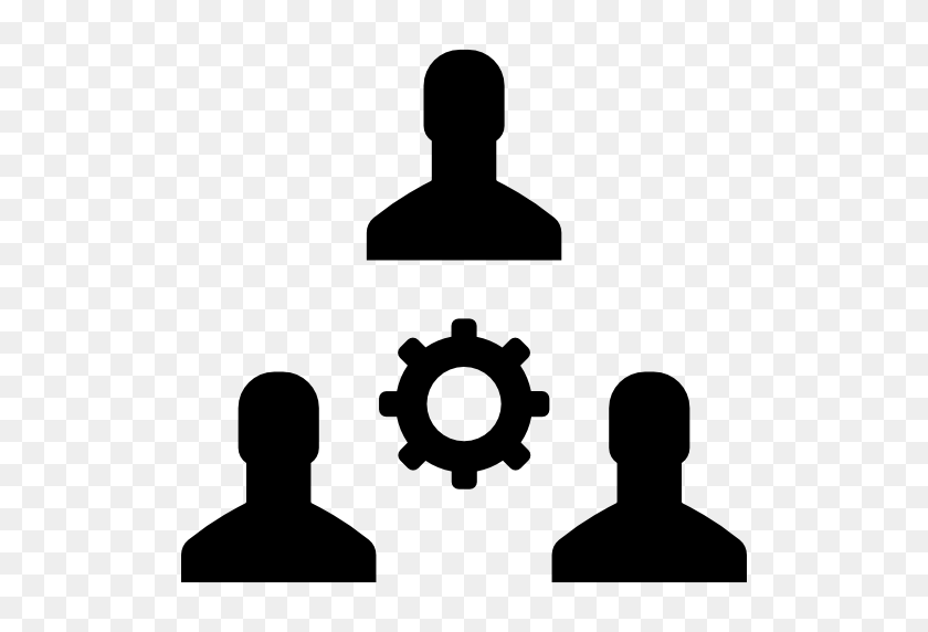512x512 Team, Collaboration, Group, Manager, Working, People, Networking Icon - Teamwork Clipart Black And White