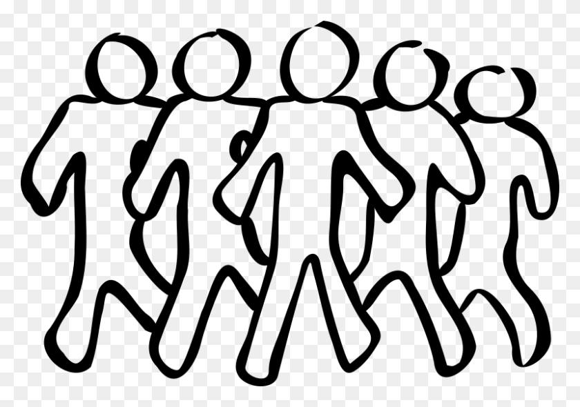 800x544 Team People Clipart, Explore Pictures - Small Group Clipart