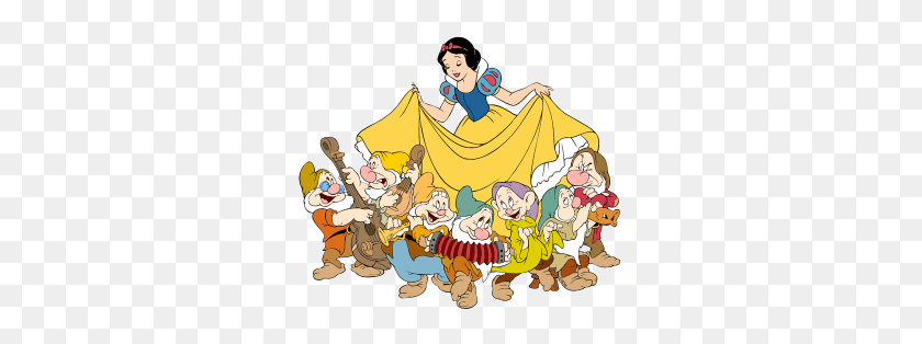 300x254 Teamwork Planning Training With Snow White Brislets - Snow White PNG