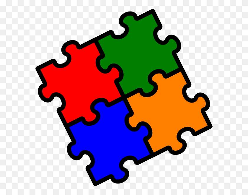 600x600 Teamwork Puzzle Clipart Free Images - Teamwork Clipart Free