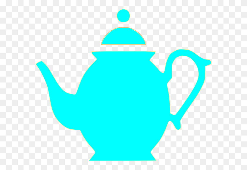 600x517 Teapot Clip Art - Teapot Clipart