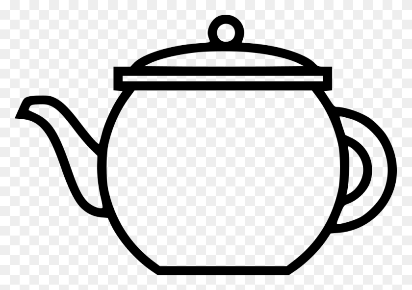 981x668 Teapot Png Icon Free Download - Tea Pot PNG