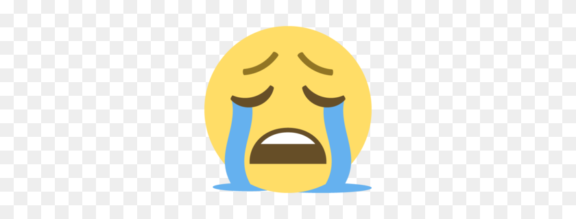 260x260 Tears Clipart - Crying Emoji PNG