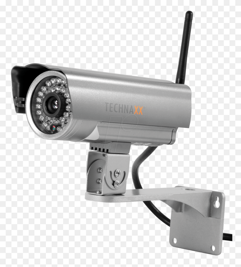 1399x1560 Technaxx Ip Surveillance Camera Outdoor Area Tx - Security Camera PNG