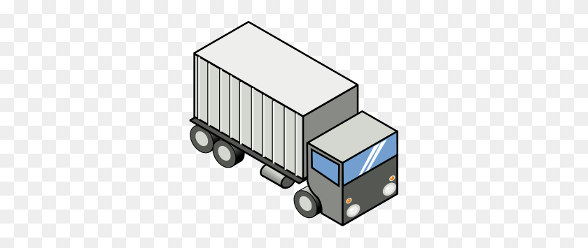 300x295 Technology Png Clip Arts - Truck PNG Clipart