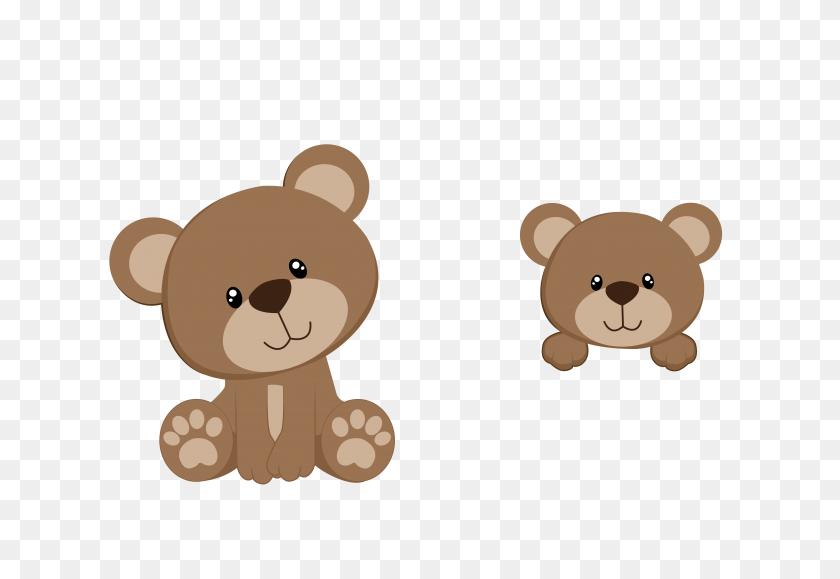 5315x3543 Teddy Bear Baby Shower Clipart - Free Baby Shower Clip Art