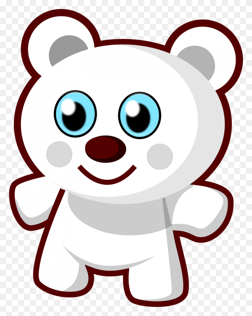 830x1058 Плюшевый Мишка Черно-Белый Медведь Черно-Белый Плюшевый Мишка Клипарт - Черный Медведь Клипарт