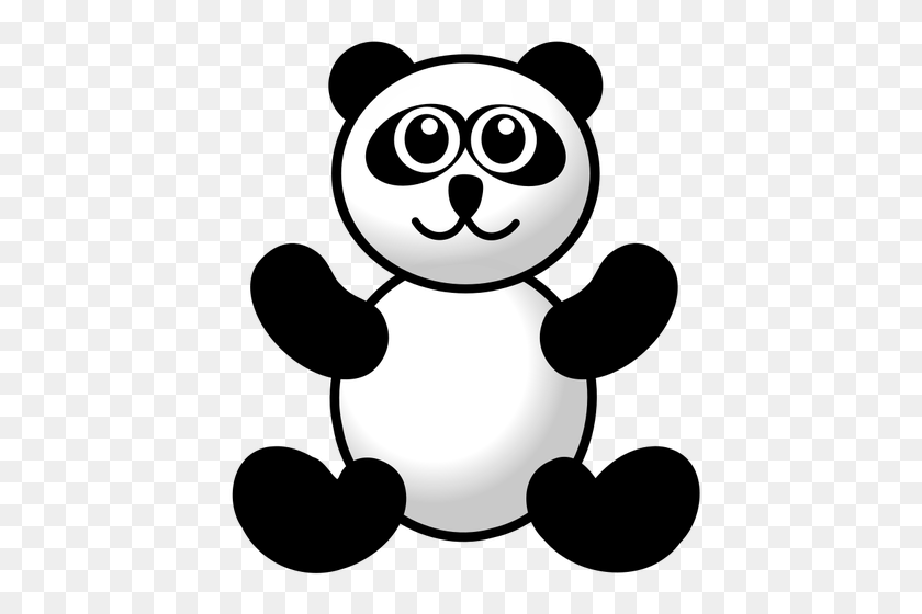 500x500 Teddy Bear Black And White Free Clipart Teddy Bear Outline - Teddy Bear Clip Art Free
