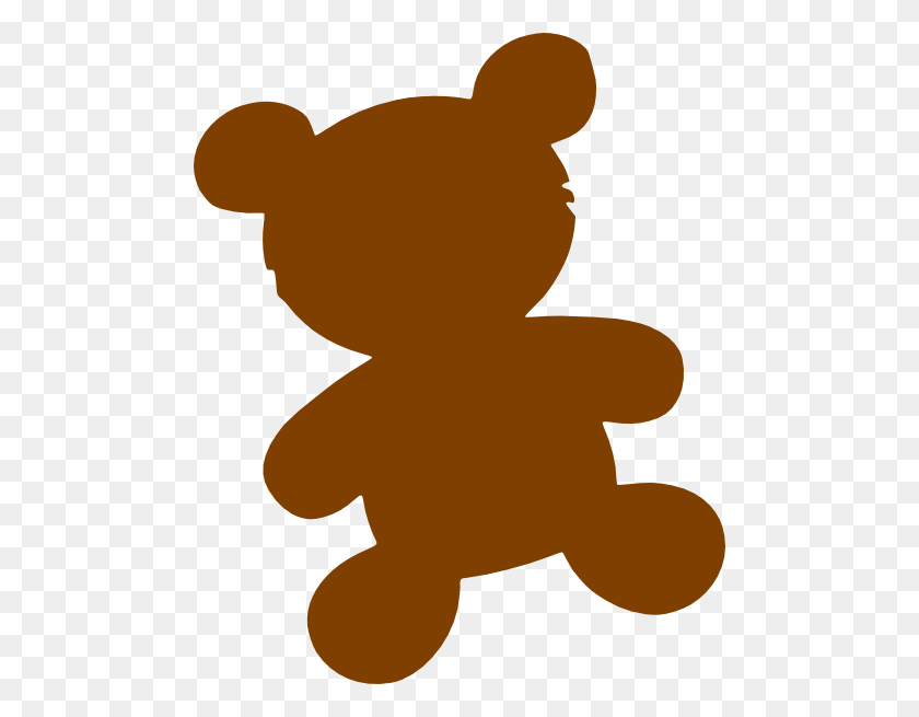 486x595 Teddy Bear Clipart Cute - Teddy Bear Clip Art Free