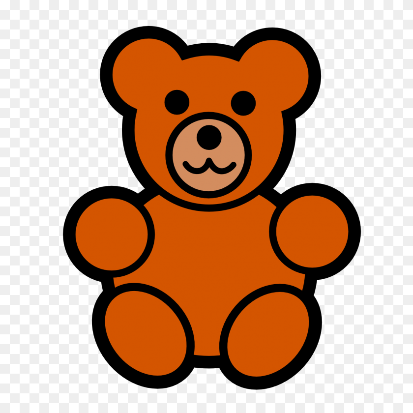 1331x1331 Teddy Bear Clipart Free Clipart Images - Stuffed Animal Clipart