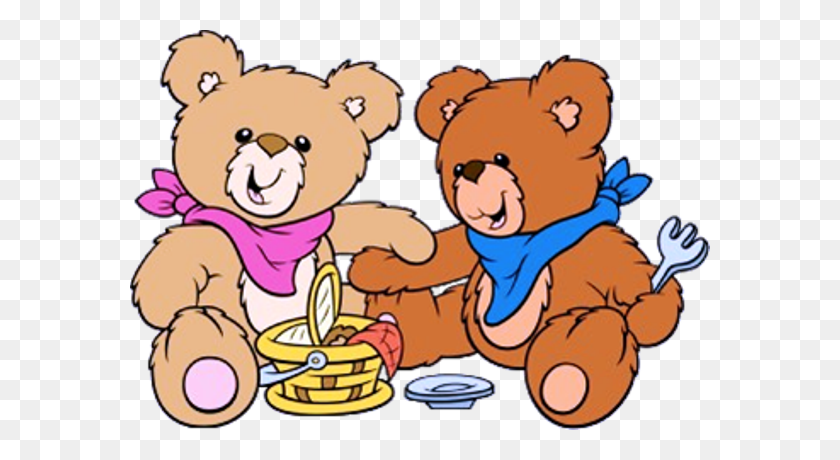 580x400 Teddy Bears' Picnic - Parish Picnic Clipart