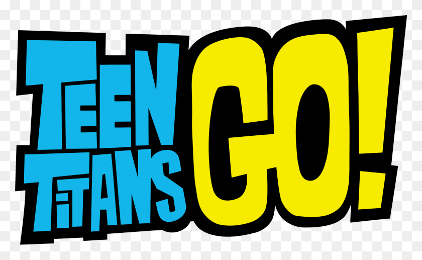 2000x1173 Teen Titans Go! Horizontal Logo - Titan PNG